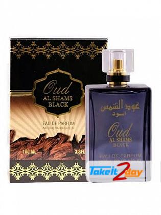 Oud Al Shams Black By Fragrance World Perfume For Men And Women 100 ML EDP